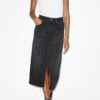 Tilauria fijne denim midi-rok