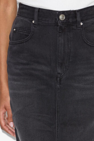 Tilauria fijne denim midi-rok