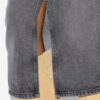Tilauria midi-rok in fijne denim