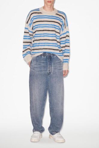 Timeo soepelvallende jeans met elastische taille