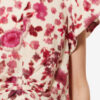 Tullya zijden top met rozenprint Tullya zijden top met rozenprint