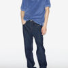 Vafko fluwelen poloshirt