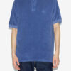 Vafko fluwelen poloshirt