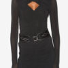 Vandalia Top in gerimpelde jersey