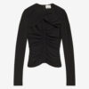 Vandalia Top in gerimpelde jersey