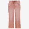 Vanel Denim jeans met vetersluiting