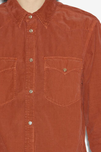 Vasco Western corduroy overhemd