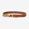Veliana versierde leren riem