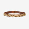 Veliana versierde leren riem