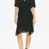 Vivienne korte mousseline jurk