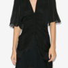 Vivienne korte mousseline jurk