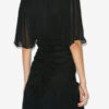 Vivienne korte mousseline jurk