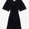 Vivienne korte mousseline jurk