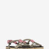 Waltee platte touwsandalen