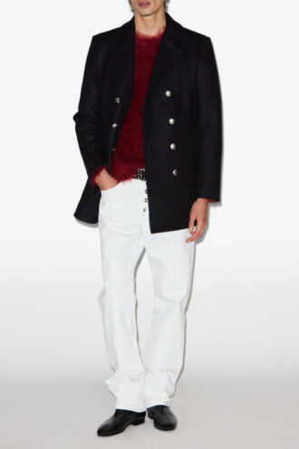Wym wollen en kasjmier peacoat