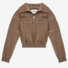 Yaele Jersey sweatshirt met vervaagde stiksels
