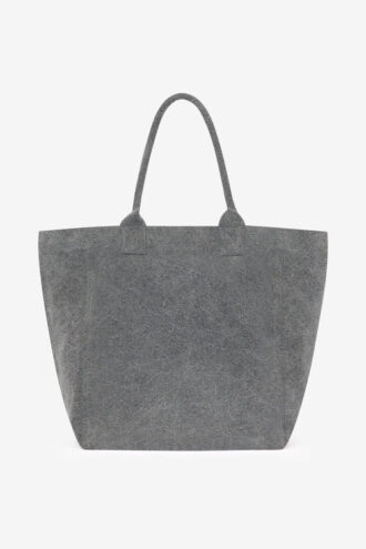 Yenky gewassen katoenen tas met logo