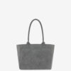 Yenky Zipped gewassen katoenen logo-draagtas