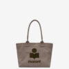 Yenky Zipped vervaagde katoenen tas met logo