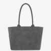 Yenky Zipped vervaagde katoenen tas met logo