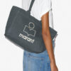 Yenky Zipped vervaagde katoenen tas met logo