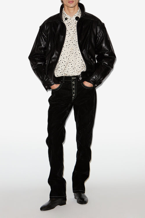 Yosri Vintage leren jas Yosri Vintage leren jas