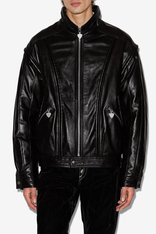 Yosri Vintage leren jas Yosri Vintage leren jas