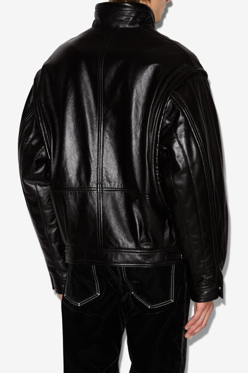 Yosri Vintage leren jas Yosri Vintage leren jas