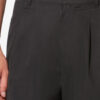 Yostin Relaxed fit katoenen broek met plooien