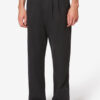 Yostin Relaxed fit katoenen broek met plooien