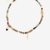 Yulian Stone, Wood en Pendant ketting