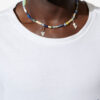 Yulian Stone, Wood en Pendant ketting