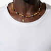 Yulian Stone, Wood en Pendant ketting