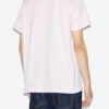 Zafferh Katoenen T-shirt met korte mouwen in effen kleur