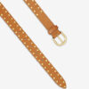 Zap leren riem met gesp