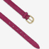 Zap leren riem met gesp