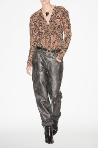 Zekia Top met lange mouwen en print