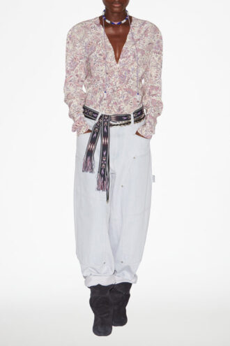 Zekia Top met lange mouwen en print