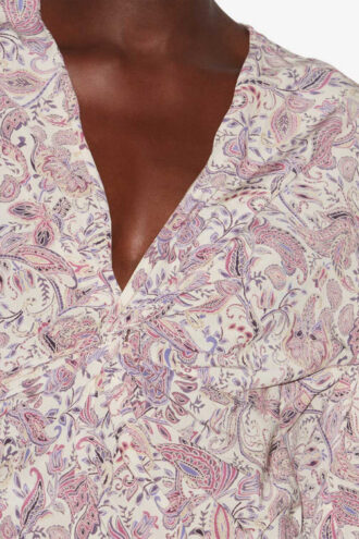 Zekia Top met lange mouwen en print