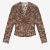Zekia Top met lange mouwen en print