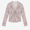 Zekia Top met lange mouwen en print