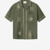 Zekim geborduurd katoenen gaasshirt