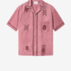 Zekim geborduurd katoenen gaasshirt