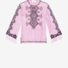 Zelda geborduurde Matka zijden blouse