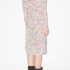 Zeliha midi-jurk met lange mouwen en print
