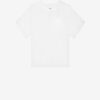 Zelitos T-shirt met korte mouwen van effen katoen