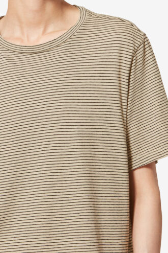 Zewel gestreept katoenen en linnen T-shirt