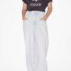 Zewel Linnen T-shirt met logo
