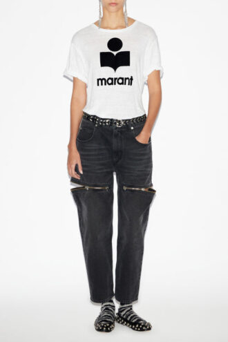 Zewel T-shirt met korte mouwen en logo