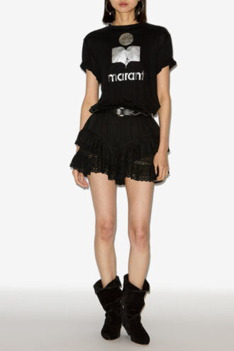 Zewel T-shirt met korte mouwen en logo